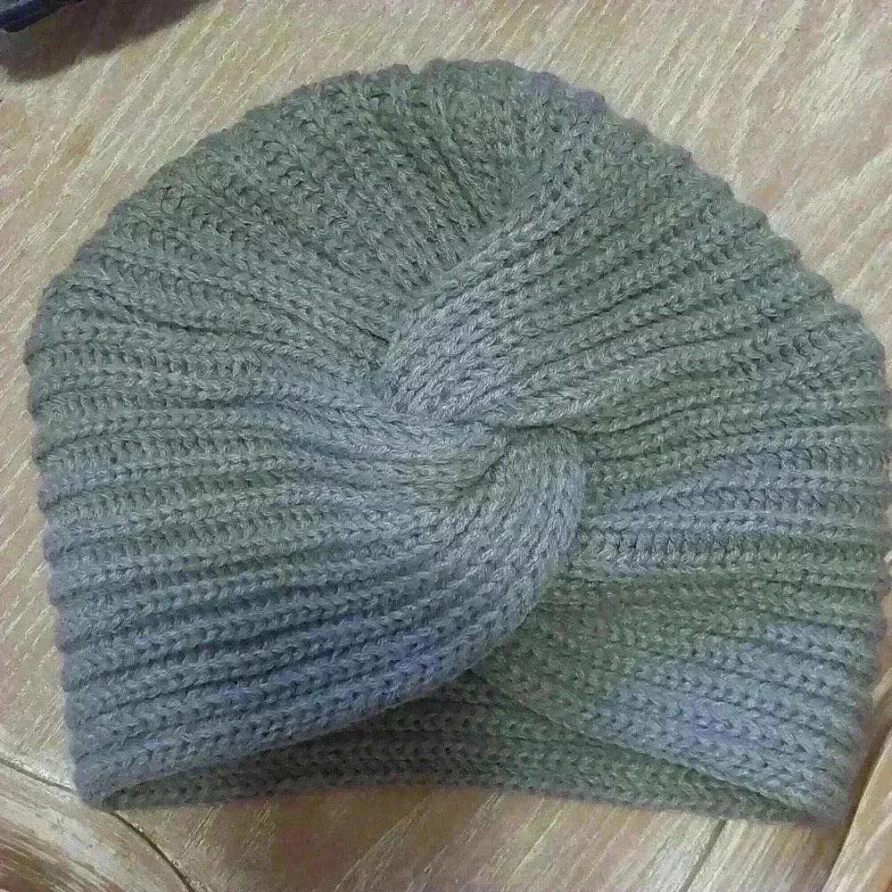 Blanket scarf & Turban Set #0348B - Picture 2 of 2
